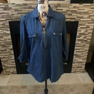 Anne Klein Jean 3/4 sleeve size xl